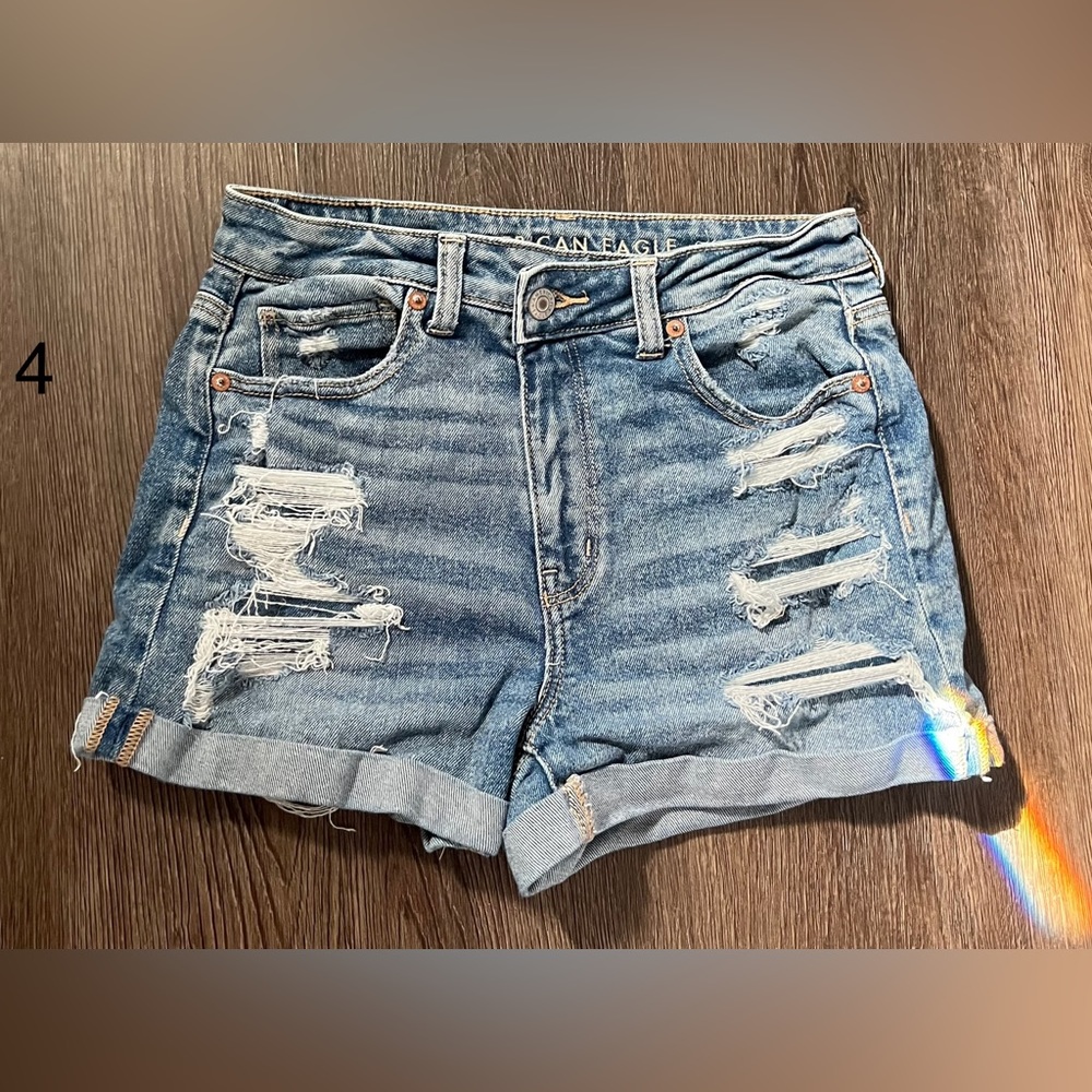 American eagle jean shorts